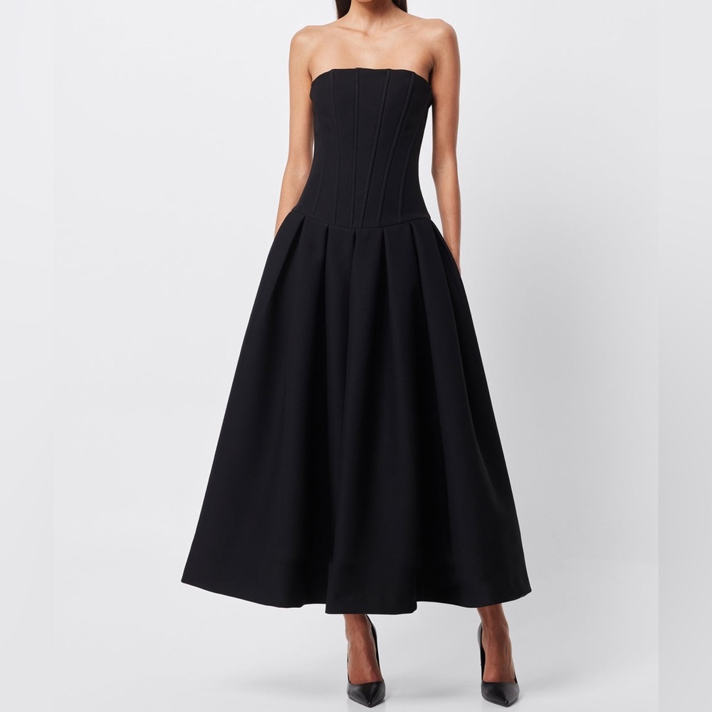 BRAND NEW Mossman Black Maxi Dress in Size 4
